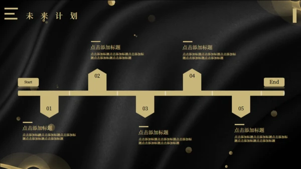 高端简约年终计划总结通用PPT模板