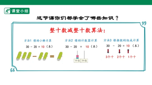 第1课时  整十数加、减整十数