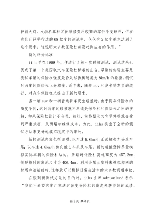 保险杠撞坏了报保险吗[保险杠不保险].docx