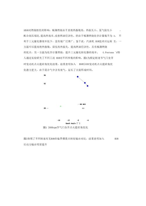 EGR对GDI发动机燃烧特性及排放性能的影响