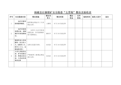 公司隐患整改专题方案.docx