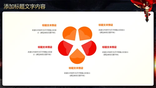古战场厉兵秣马决胜未企业励志宣传震撼年会PPT模板