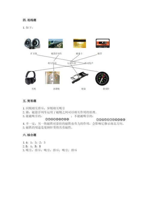 教科版小学科学二年级下册期末测试卷附答案（培优b卷）.docx