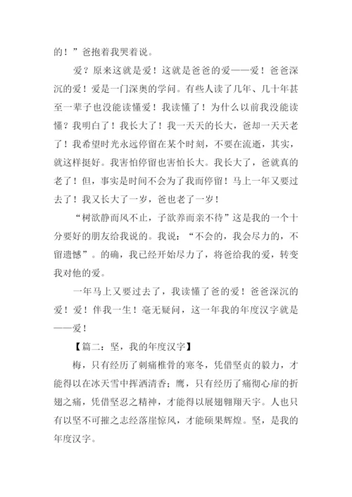 我的年度汉字作文.docx