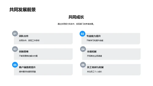 卓越部门：未来之路