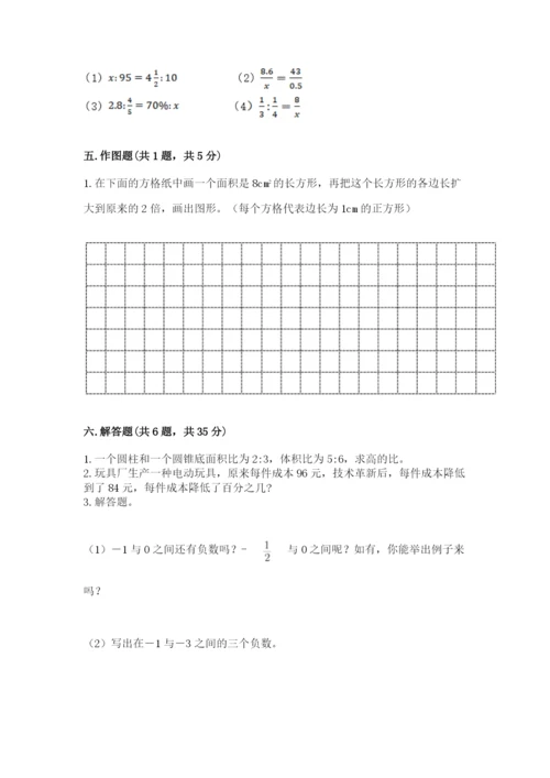 小升初数学期末测试卷【考点精练】.docx