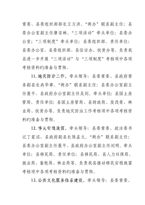 云阳县落实民生十条与五个重庆建设年终督察考核迎检专题方案.docx