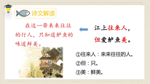 古诗词诵读 5 江上渔者 课件