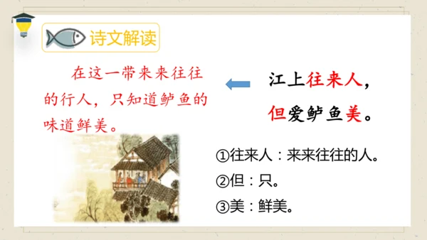 古诗词诵读 5 江上渔者 课件