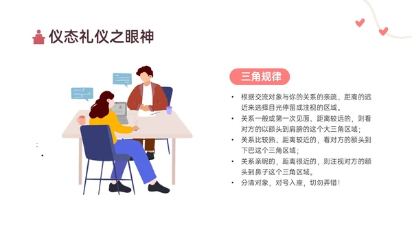 红黄色简约卡通教师礼仪培训PPT课件