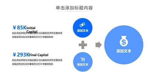 欧美大气蓝色风公司简介企业宣传PPT模板
