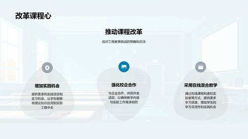 工程教育发展趋势PPT模板