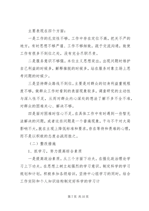 第一篇：党组班子作风建设对照检查材料（XX年4月12日）.docx