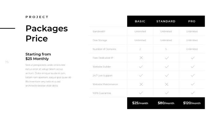 创意黑白调极简主义公司简介动态PPT模板