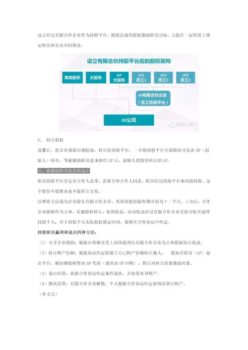 员工持股专项计划完整解决专业方案.docx