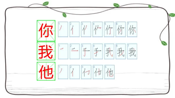 1 天地人   课件