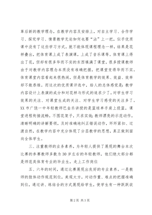 外出观摩课间操心得 (2).docx