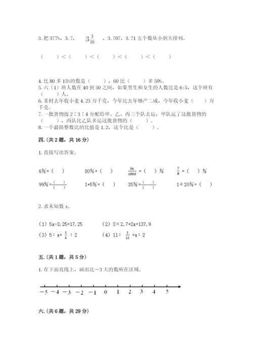 苏教版六年级数学小升初试卷及参考答案（b卷）.docx