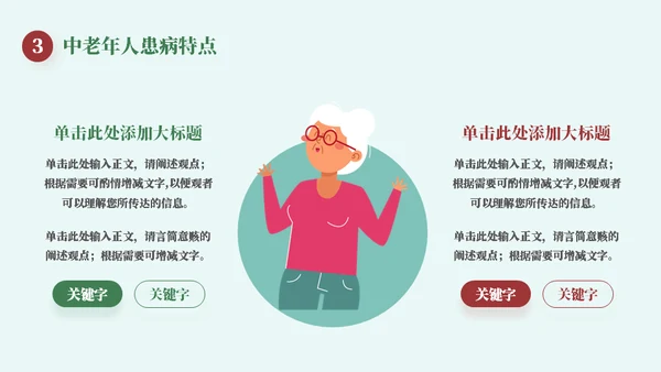 保健医学健康教育知识普及讲座通用PPT模板