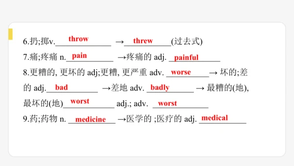 Module 8 Accidents 期末模块复习课件-外研版八年级上册