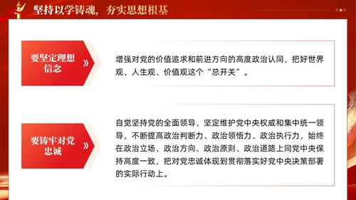 红色党建如何第二批主题教育党课课件ppt