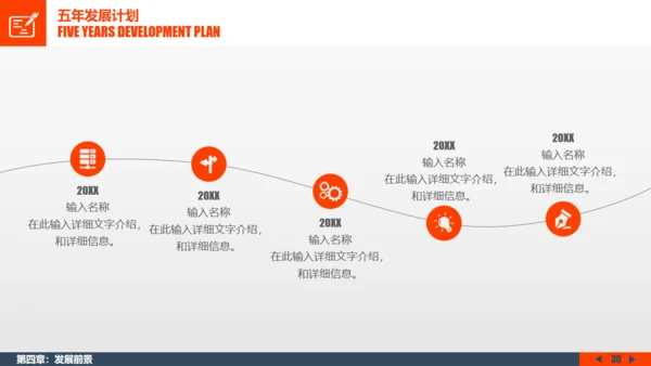 金色阶梯创业计划书商业通用PPT模板