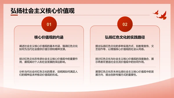 红色党政风文化的历史意义与时代价值PPT模板