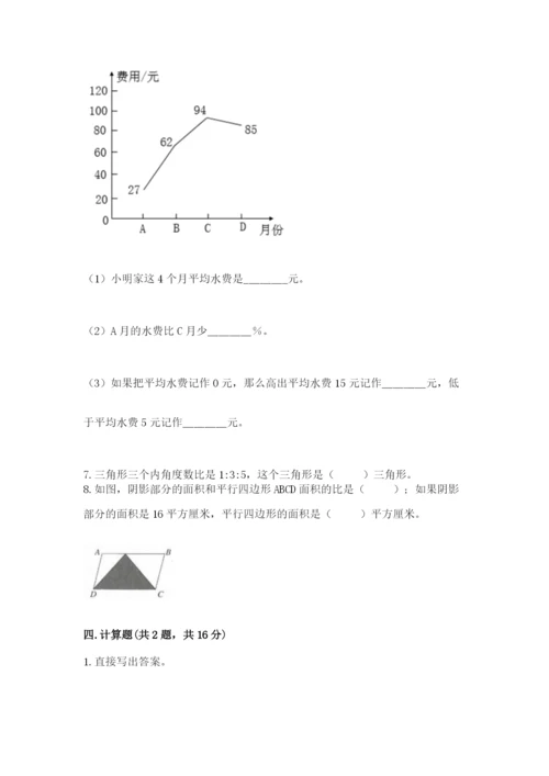 人教版六年级下册数学期末测试卷及参考答案（最新）.docx