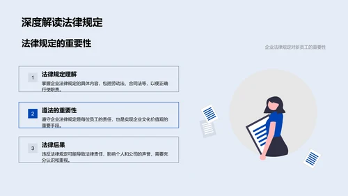企业文化法规培训PPT模板
