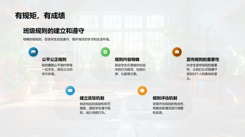 班会学习生活总结报告PPT模板