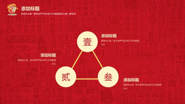 迎新春喜庆节日新年快乐通用PPT模版