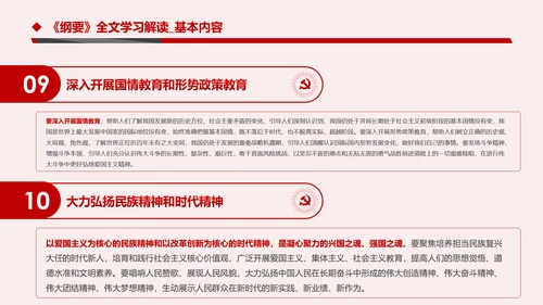 学习解读新时代爱国主义教育实施纲要PPT模板