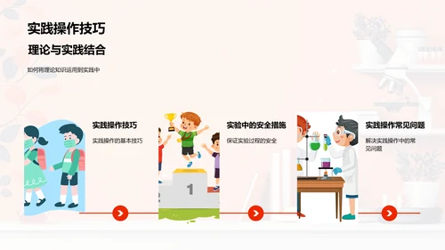 科学复习课程PPT模板