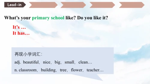Starter Welcome to junior high  know your school公开