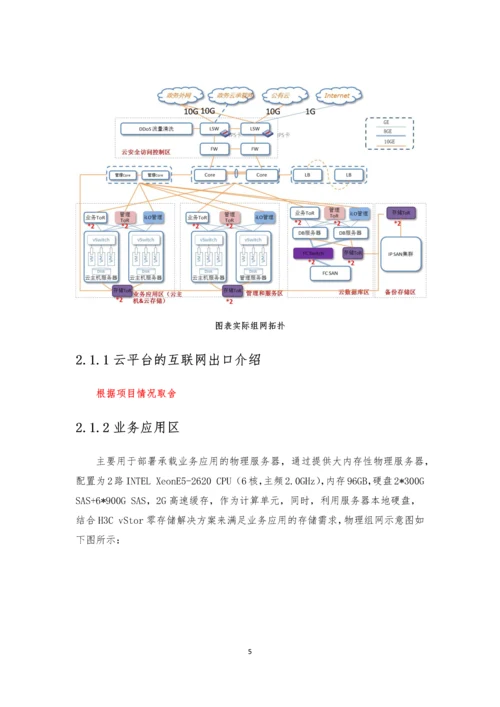 H3Cloud云计算管理平台项目建议书.docx