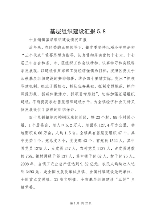 基层组织建设汇报5.docx