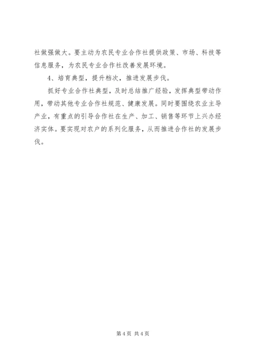 培育专业合作社助推农村经济发展.docx