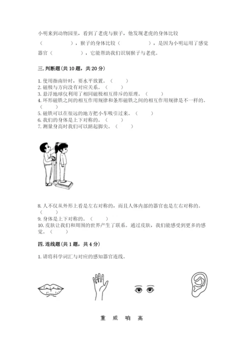 教科版小学科学二年级下册期末测试卷（精选题）.docx
