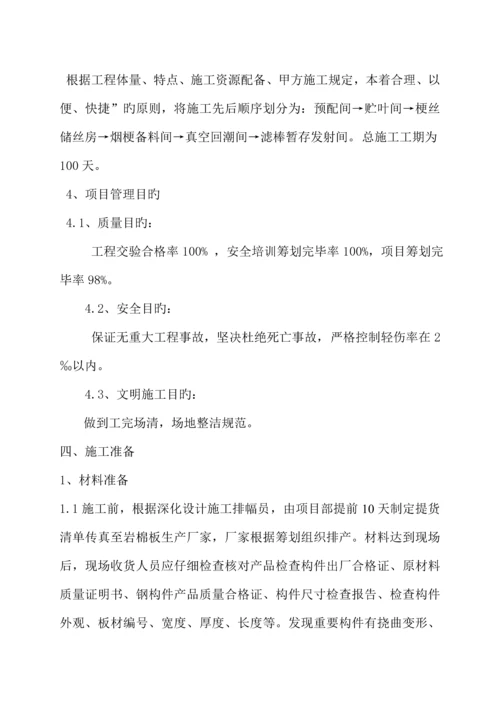 岩棉办隔墙及吊顶综合施工专题方案.docx