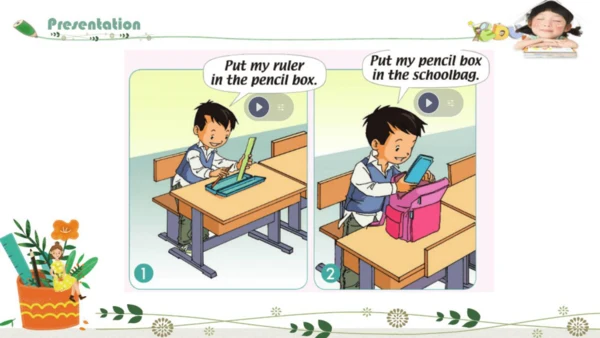人教新起点小学英语一年级下册 Unit 1 Story Time
