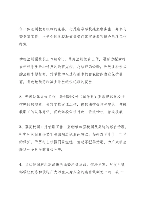 学校法制副校长工作制度.docx