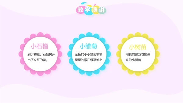 粉色卡通可爱小升初个人简历自我介绍动态PPT