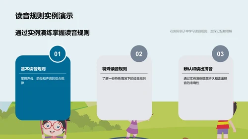 拼音知识掌握PPT模板