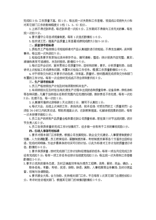 公司薪酬升降管理制度