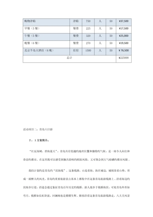 公司旅游策划案.docx