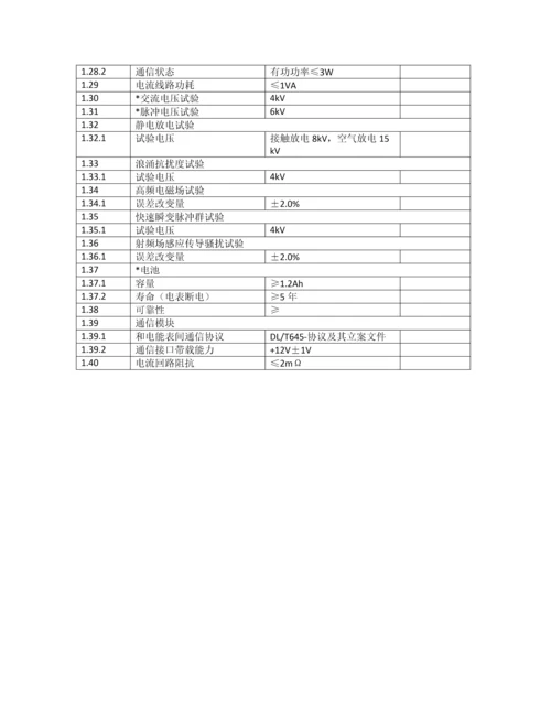 智能电能表专项招标关键技术标准规范.docx