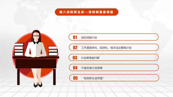 时间管理技巧PPT模板企业培训人力资源