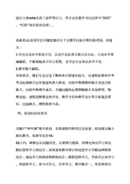 活动专项方案之物理教师培训专项方案.docx