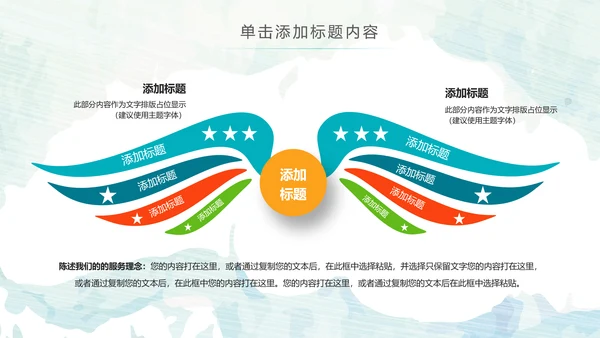 水彩钢琴音乐艺术培训工作述职ppt模板