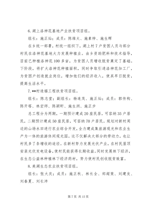 脱贫攻坚行动实施计划.docx